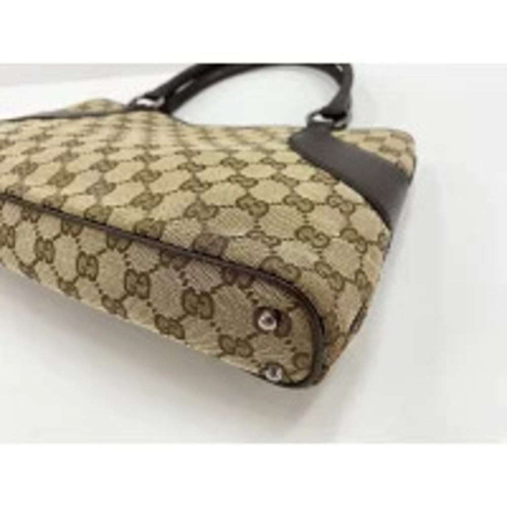 Gucci GG Canvas Tote Bag Brown - Picture 6 of 10